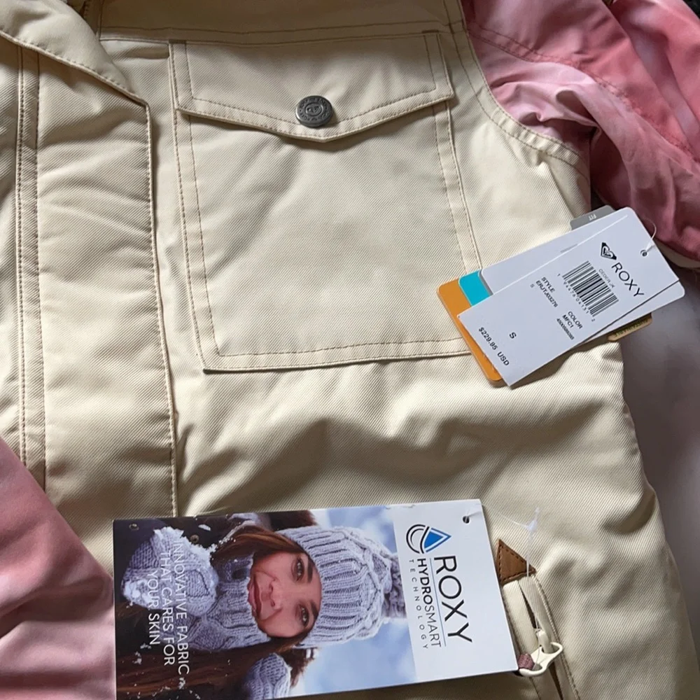 🔥 Roxy Ceder Snowboard Jacket - Womens NWT - Picture 11 of 12